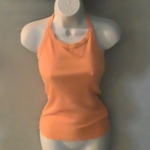 Orange halter